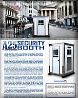 A25 SECURITY GUARD BOOTH