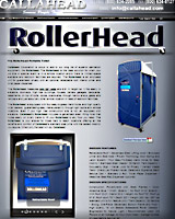 The RollerHead Portable Toilet | Portable Restroom for High Rise