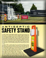 Portable Antiseptic Gel Stand - The Safety Stand