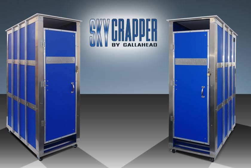 THE Skycrapper PORTABLE RESTROOM BY CALLAHEAD