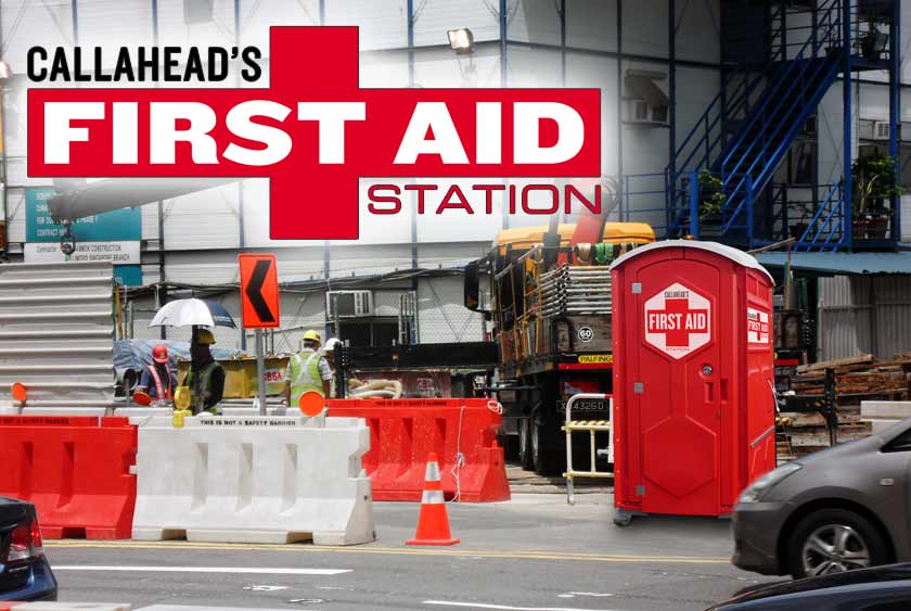 The First Aid Station by CALLAHEAD 1.800.634.2085