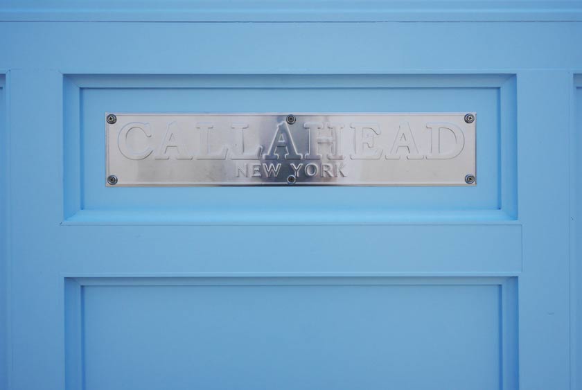 EXTERIOR CUSTOM CALLAHEAD SIGN