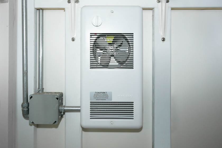 FAN FORCED HEATING FOR COLDER WEATHER