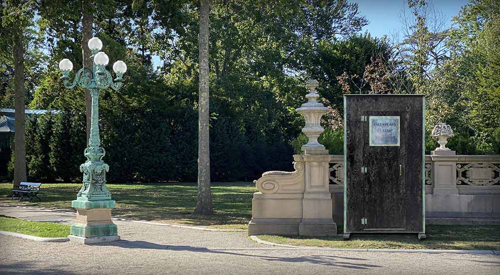 The Classic Portable Toilet For The Park