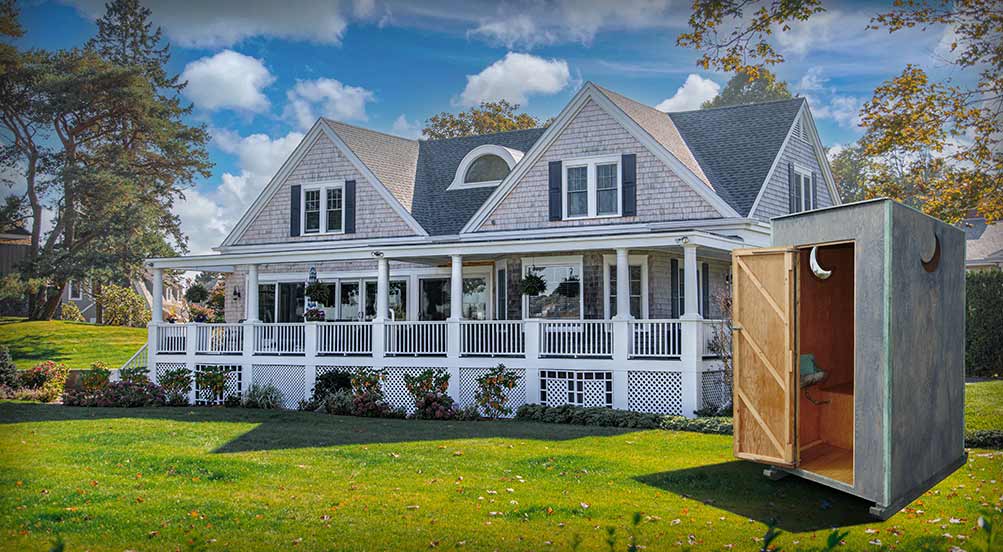 The Classic Portable Toilet For Any Residential Area