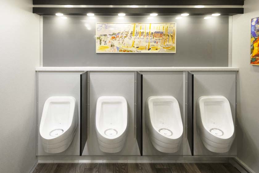 luxury urinals